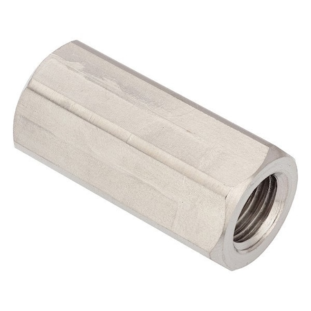 Zoro Select Female-Female Hex Adapter NUT60214CXM12C