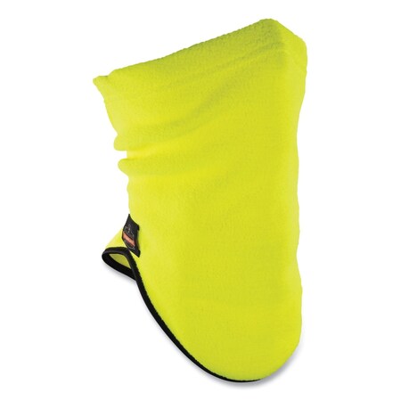 Ergodyne N-Ferno 6960 Fleece Neck Gaiter, Fleece, One Size Fits Most, Hi-Vis Lime 16961