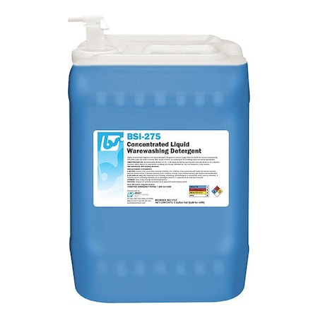 Best Sanitizers Warewashing Detergent, Bucket, 5 gal BSI2752