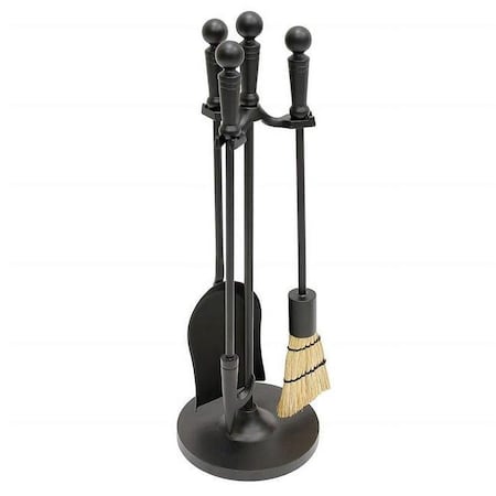 Minuteman Holden Mini Fireplace Tool Set, Black MINI-13BK
