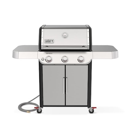 Weber Gas Grill, 30,001 to 40,000 Btu/hr BTU, Natural, 3 -Burner, 513 sq-in Primary Cooking Surface 1500569