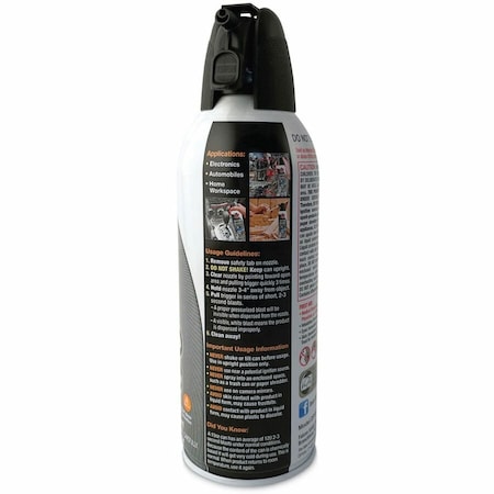 Falcon Safety Falcon Dust-Off Compressed Gas Duster - Ozone-safe, Moisture-free - 2 / Pack DSXLPW