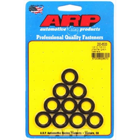 Arp 2008533 Premium Black Oxide Chrome Moly Special Purpose Washers, 10PK A14-2008533