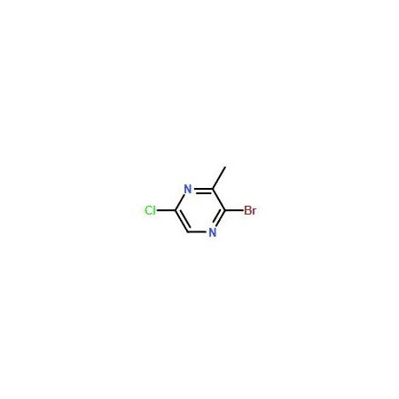 Ak Scientific 2-Bromo-5-chloro-3-methylpyrazine (5g), CAS 1260664-82-1 4953AA-5g