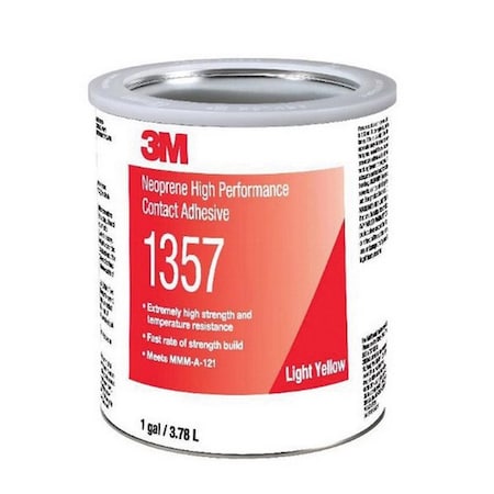 3M Scotch-Weld 1357 Series High Performance Contact Adhesive, 5 Gallon Pail 7000121206