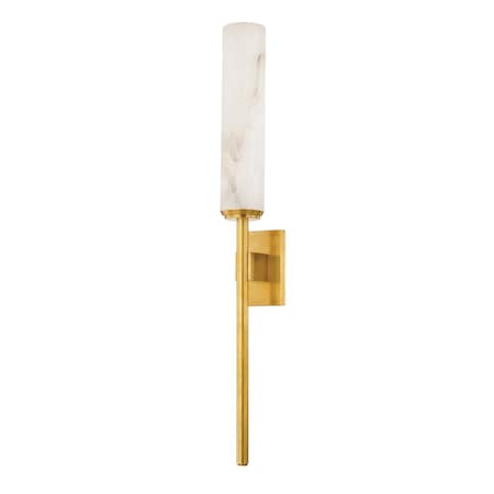Corbett Lighting Bremen 1 Light Wall Sconce 4.25 In. Vintage Brass 429-01-VB