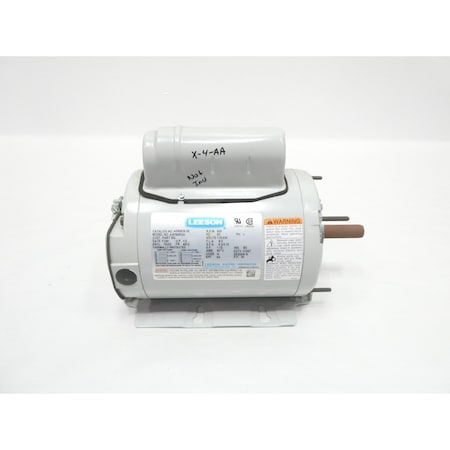 Leeson AC MOTOR 48YZ 1/2HP 825RPM 115/230V-AC 1PH A4P8NR2A