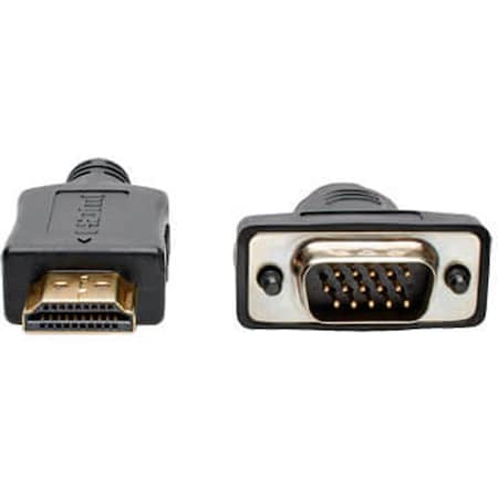 Doomsday 6 ft. HDMI to VGA Active Converter Cable, Black DO762410