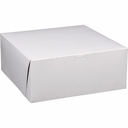 Sct Bakery Boxes, Standard, 14 x 14 x 6, White, Paper, 50PK 1593