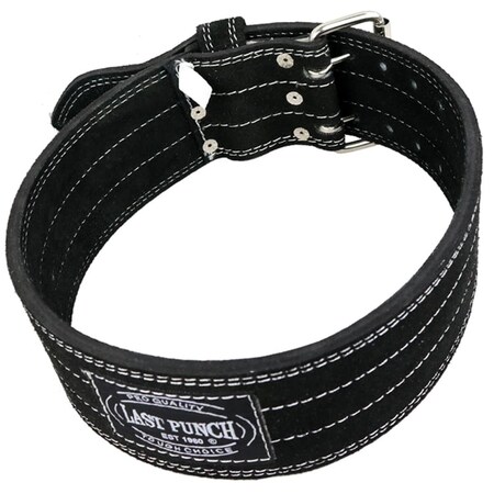 Shelter Last Punch New Weight Lifting Body Building Belt Gym Fitness, Black - Extra Large 261-XL