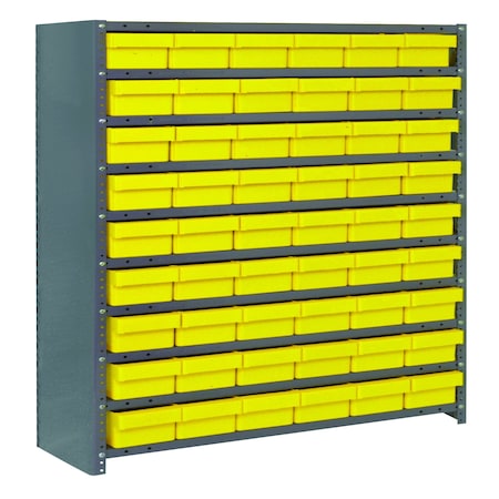 Quantum Storage Systems 7 SHELF CLOSED UNIT WITH 42 BINS CL1239-401601YL