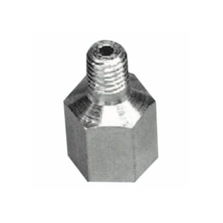 Alemite Grease Fitting Adapter, Straight, 0.88 in, Male/Female, 1/4 in, 50PK 025-LAGN-51942