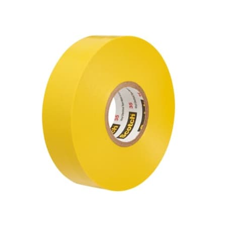 3M Scotch Vinyl Color Coding Electrical Tape 35, 10PK 7000058435
