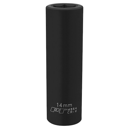 Performance Tool 1/2 In Dr. Deep Impact Socket 14Mm Socket Dp Imp 1, M864 M864
