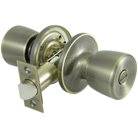 Prosource Privacy Lockset, Tubular, Tulip Design, Brass TS810V-PS