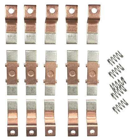 Brah Electric , Direct Replacement 5 45A NEMA Size 2 Citation Series B1 Contact Kit 6-34-4 B6-34-4