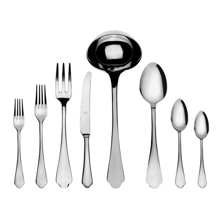 Mepra Dolce Vita Flatware Set - 43 Pieces - Stainless Steel 106422043