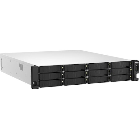 Qnap 18-BAY 2U RACKMOUNT NAS, INTEL XEON E-2334.COMES WITH 5YR WARRANTY TS-H1887XU-RP-E2334-16G-US