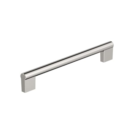 Amerock Versa 7-9/16 inch 192mm Center-to-Center Polished Nickel Cabinet Pull BP55531PN