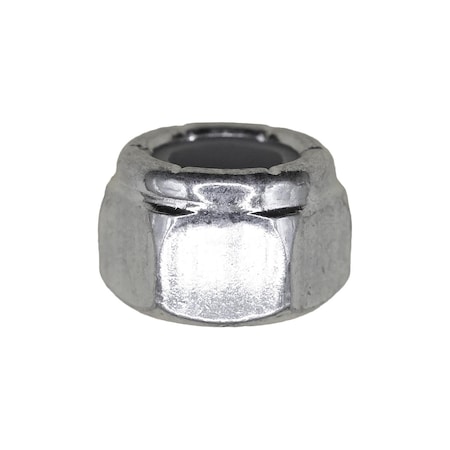 Auveco 5/16in-18 Nylon Insert Hex Stop Nut Zinc, 50PK 9541