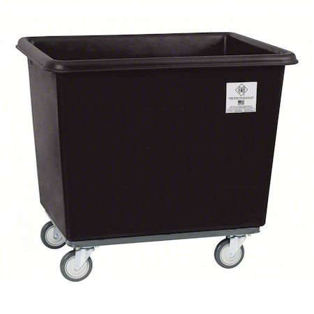 R&B Wire Products Cube Trucks, Black, 375 lb cap. 4610BLK