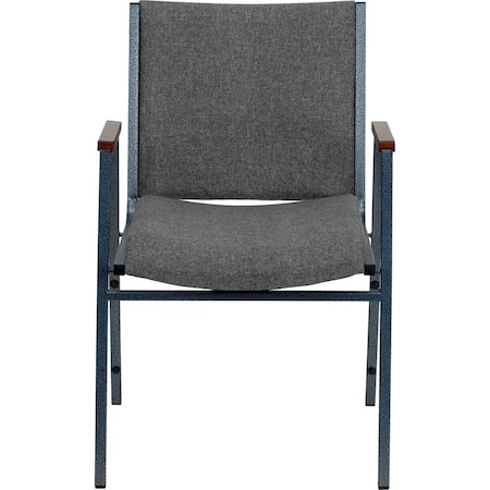Flash Furniture Fabric Stack Armchair, Gray XU-60154-GY-GG