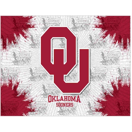 Holland Bar Stool Co Oklahoma University 15"x20" Canvas Wall Art LCnvs1520Oklhma