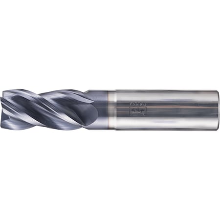 Pferd PFERD Chamfered End Mill, 4 flutes, 3/4'' Dia, 1-1/2'' APMX, 4'' OAL, Weldon shank 23003042