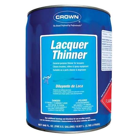 Sunnyside Crown Lacquer Thinner 5 gal LTM05