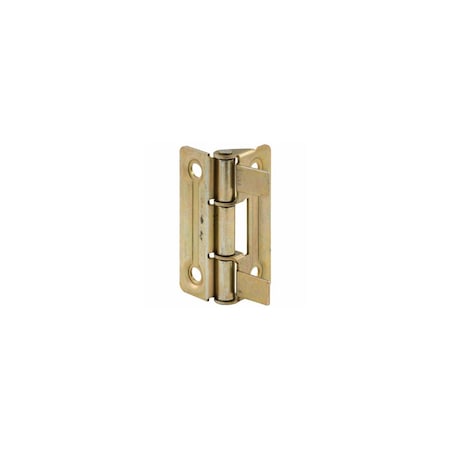 Prime-Line Door Hinge 2-1/8in L Brass-Plated Brass-Plated Pair N 6936