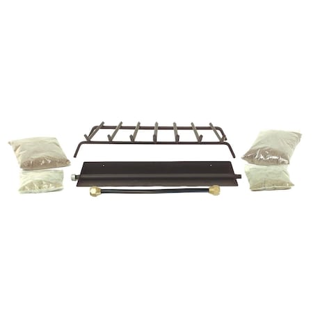 Dagan KIT-3 Gas Log Kit, Black KIT #3