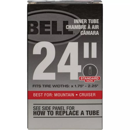 Bell Sports Bell 24'' Standard Premium Quality Rubber Bicycle Tube 7109052