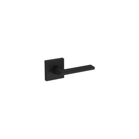 Baldwin Residential Door Levers Privacy Reversible Satin Black PVANACSR190
