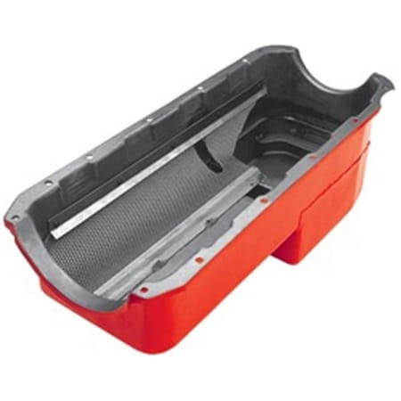 Trans-Dapt 8 qt. Hamburgers Econo-Series Oil Pan - Big Block Chevy TRA1488