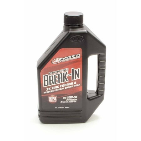 Maxima Racing Oils 1 qt Break-In Motor Oil ZDDP 10W30 Conventional MAX39-10901S