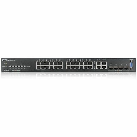 Zyxel Communications 24 Port Gigabit Managed Switch + 1YR Nebula Pro GS2220-28