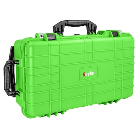 Eylar 22in Carry-On Travel Roller Gear Hard Case Waterproof w/ Foam Neon Green SA00034-NGRN