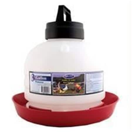 Millside Industries - Top-fill Poultry Fountain 3 Gallon - P3G04 64007