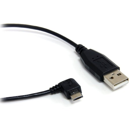 Startech.Com 6ft Micro USB Cable - Right Angle MicroB UUSBHAUB6RA