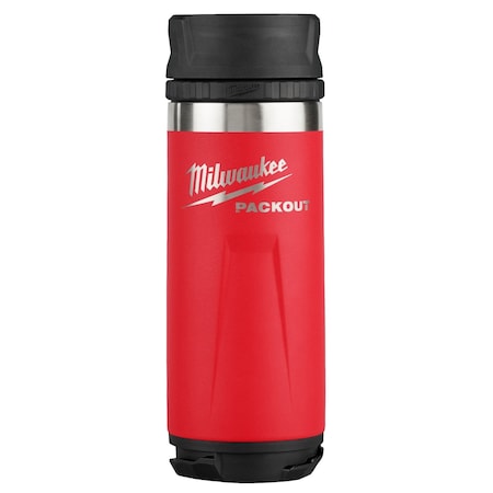 Milwaukee Tool PACKOUT 18OZ INSLD BOTTLE SL Red 48-22-8395R