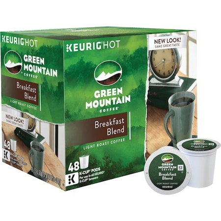 Keurig Green Mountain Breakfast Blend Coffee K-Cup, 48PK 5000356567