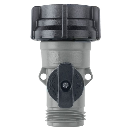 Gilmour Polymer Threaded Male/Female Hose Shut-off Valve  807004-1002