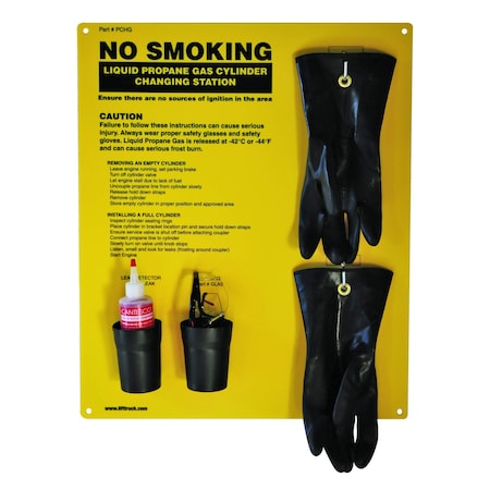 Ideal Warehouse Innovations Complete Propane Handling PPE Kit 70-1171