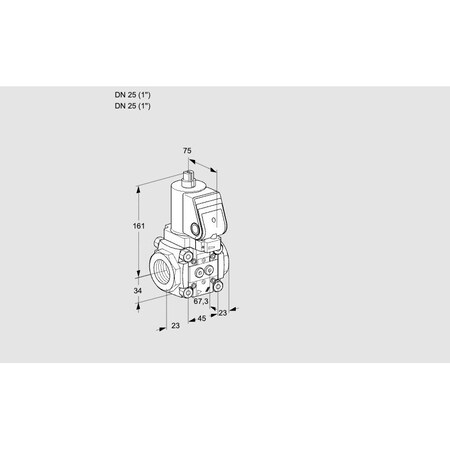 Honeywell Kromschroder VAN125R/NQSR KS88014067