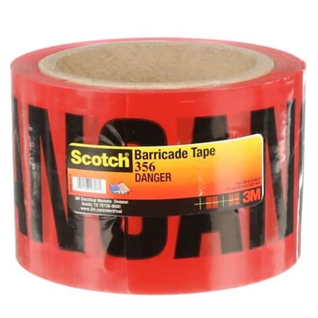 3M Scotch Barricade Tape 356, 16PK 7000133182