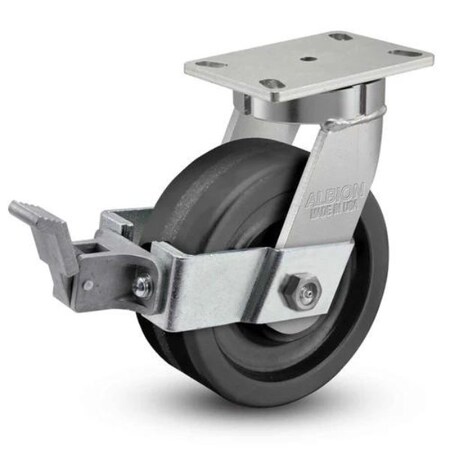 Albion Caster, Kingpinless, 6x3, 310TM06501SFBB 310TM06501SFBB