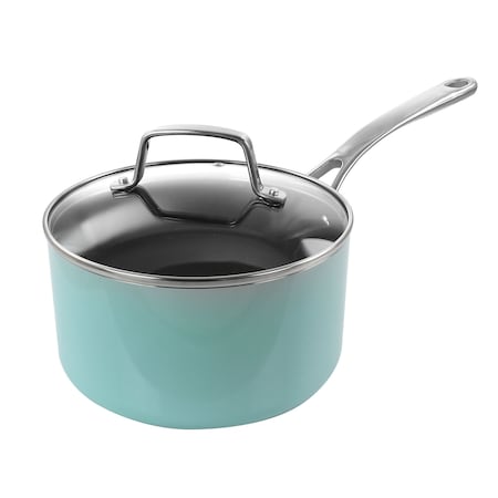 Martha Stewart Lockton 3.5 Quart Aluminum Saucepan 123672.02