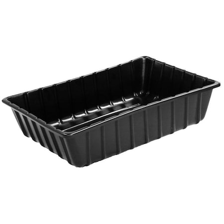 Maccourt MACCOURT ST3608 Super Tub, 23 gal Capacity, Rectangle, Polyethylene, Black ST3608