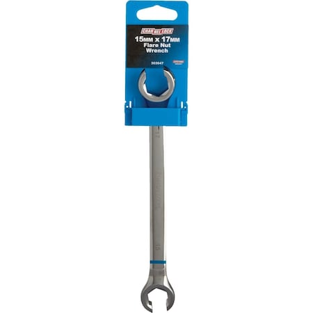 Channellock Metric 15 mm x 17 mm 6-Point Flare Nut Wrench 303047