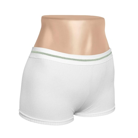 Medline Maternity Knit Underpants, Size L/XL, for Waist Size 22in-55in, 100PK MSC76400